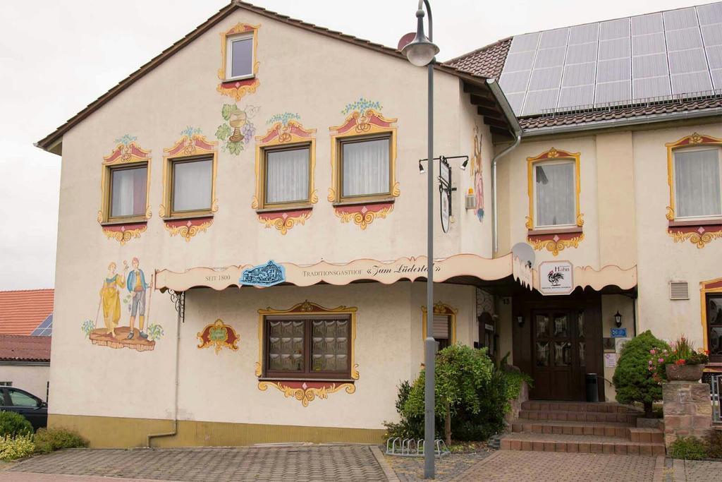 Traditionsgasthof Zum Luedertal Bimbach Eksteriør billede